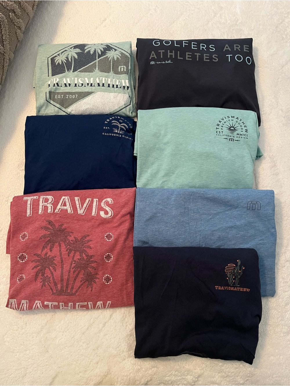 Travis Mathew Men's Short Sleeve Tees